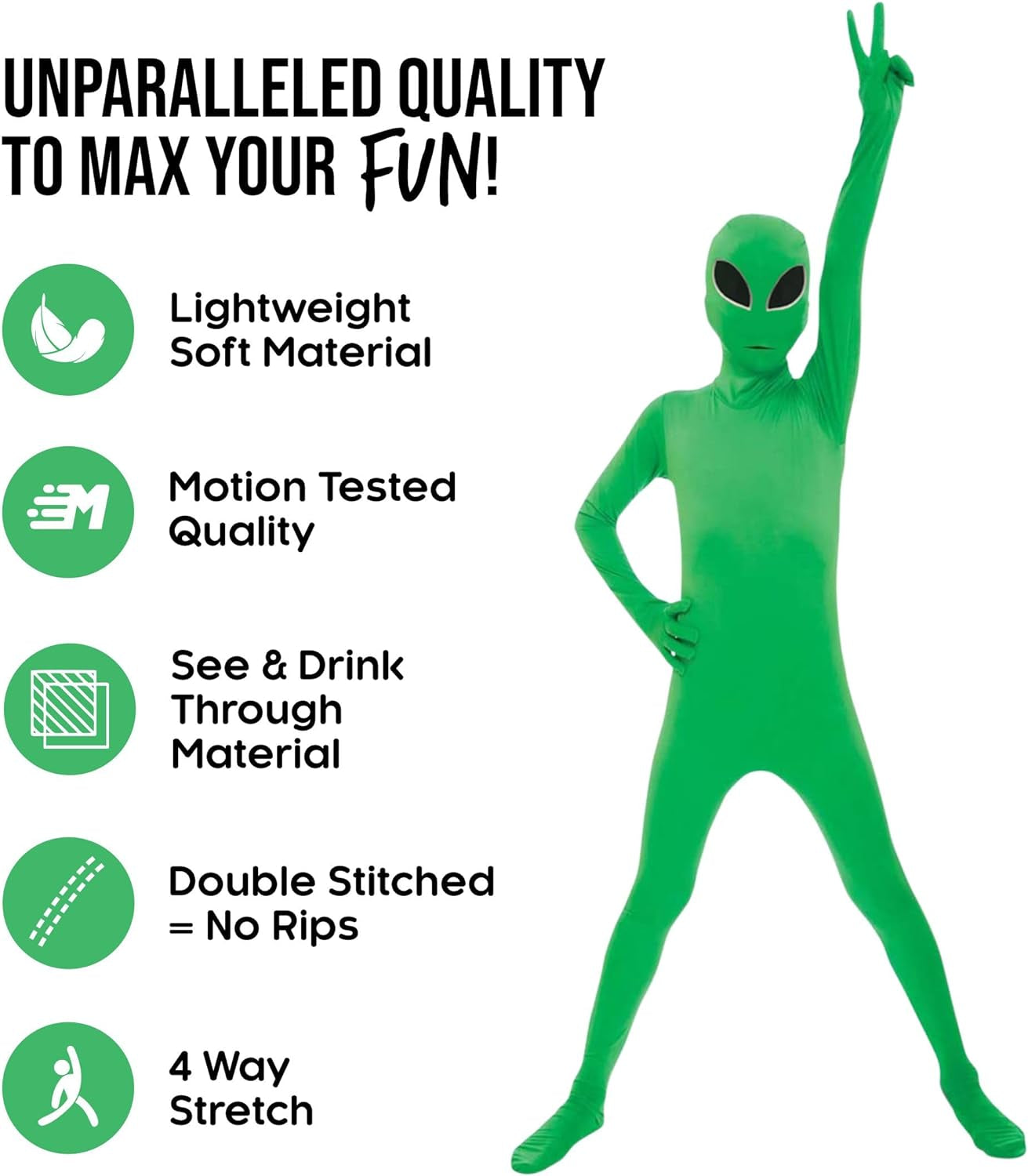 Alien Costume Kids, Green Alien Costumes for Boys, Boys Halloween Costume, Halloween Costumes for Kids