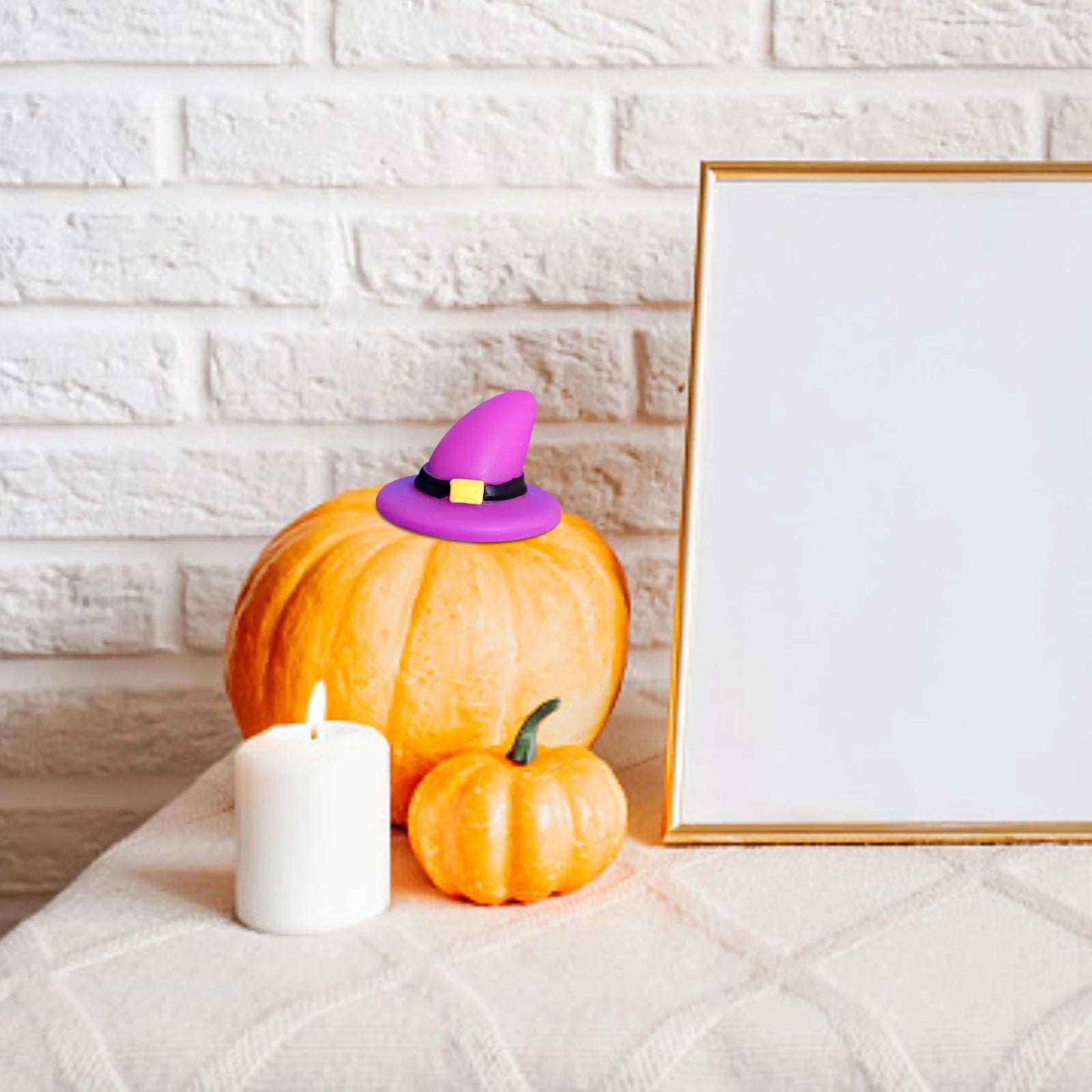 Back to School Savings!  Halloween Desk Decor, Mini Halloween Garden Figurines Cute Pumpkin Ghost Resin Miniature Model Witch Figurines Decorated Halloween Party DIY Decoration
