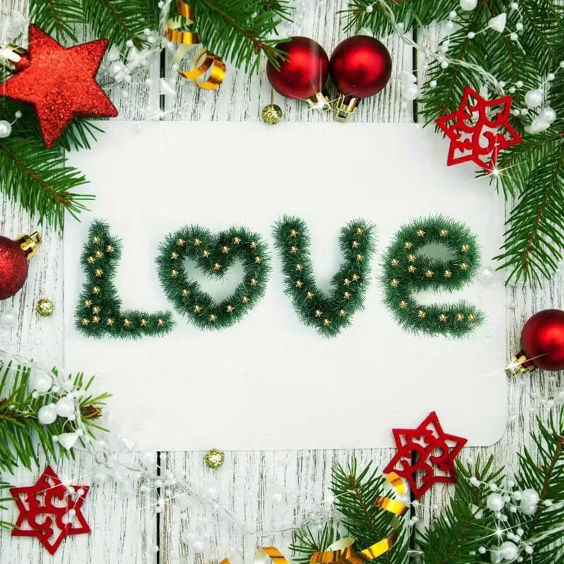 Christmas Snowflake Pine Garland (Copy)