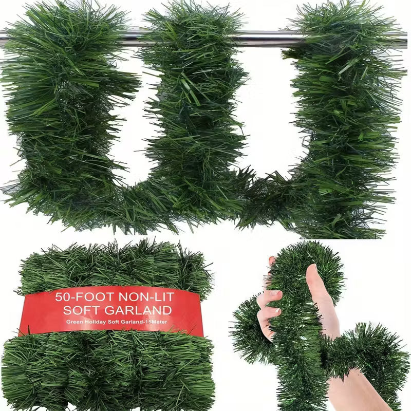 Christmas Snowflake Pine Garland (Copy)