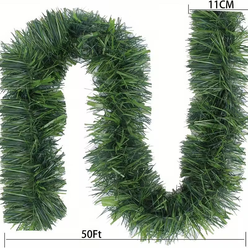 Christmas Snowflake Pine Garland (Copy)