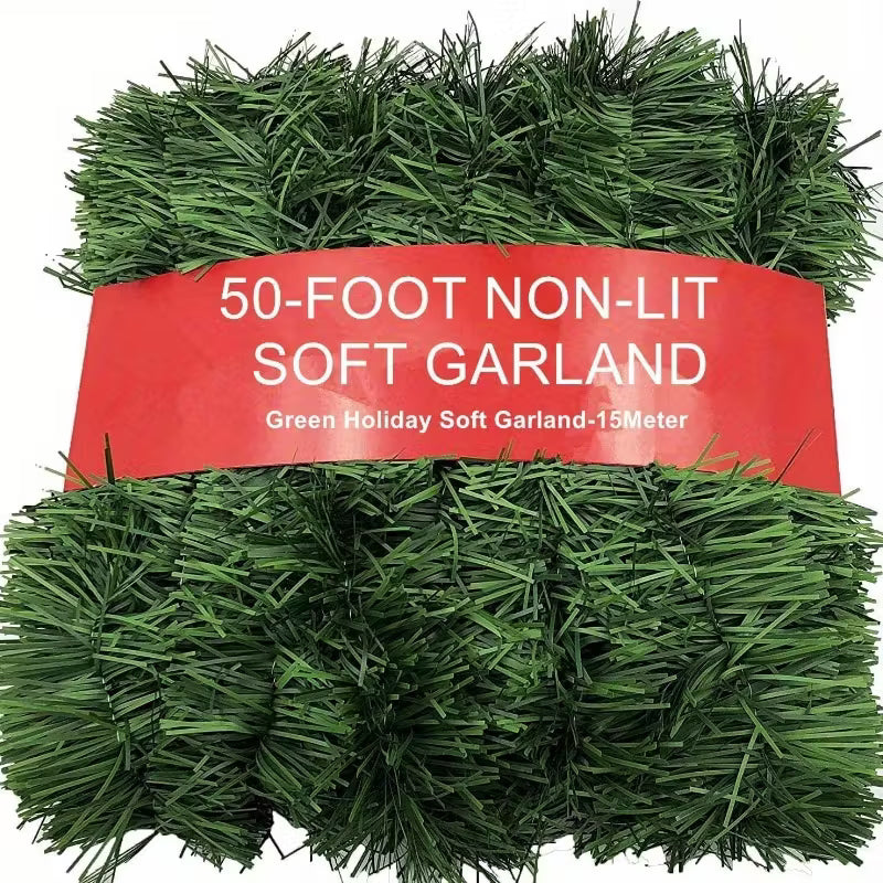 Christmas Snowflake Pine Garland (Copy)