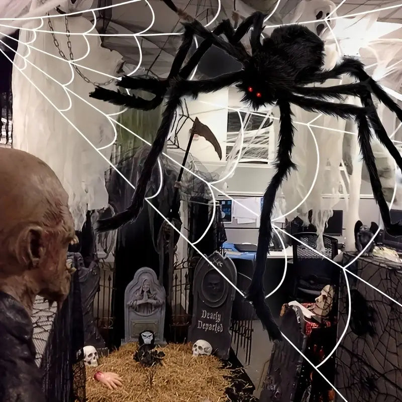 Creepy Crawly Spiders – Large Haunted House Décor