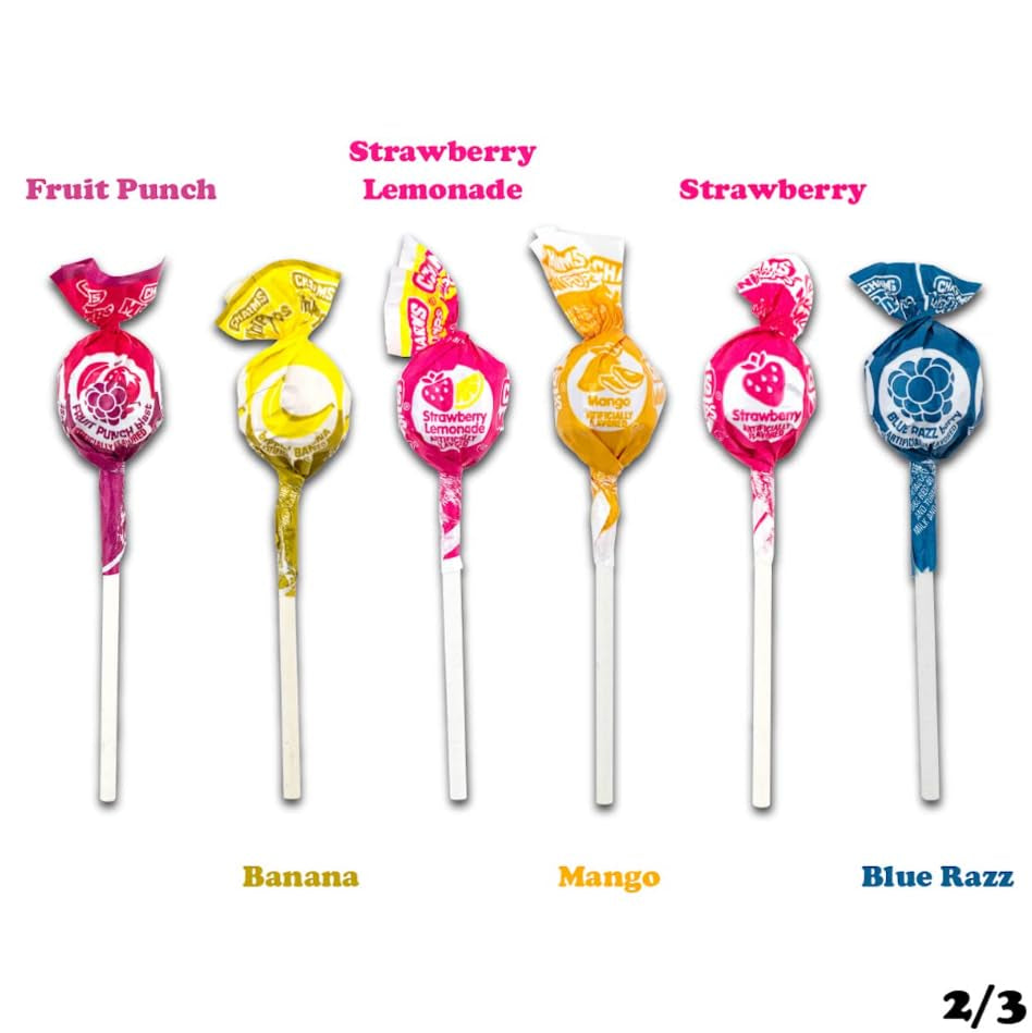 Charms Mini Pops - 4.5 Lb Bag of Individually Wrapped Fruity Hard Candy Lollipops in 18 Fun Flavors - Peanut and Gluten Free, 400 Count, Packaging May Vary