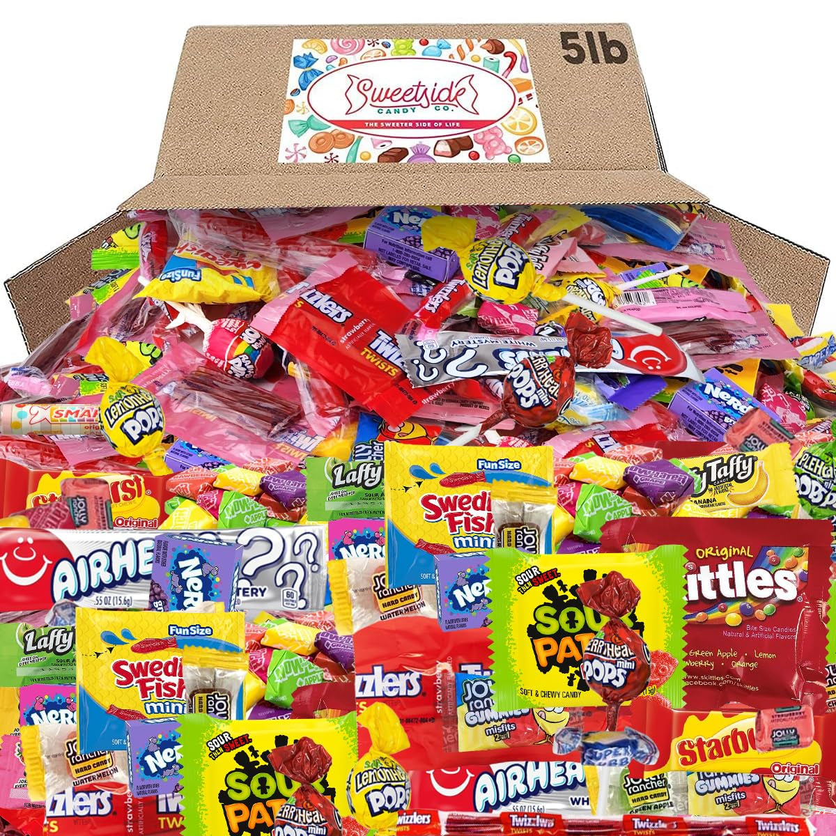 Bulk Candy Individually Wrapped - Parade Kid’S Dream, 5Lb of Individually Wrapped Party Candy Variety Mix Bag, Kid’S Favorite Sweets Giant Bag Assorted Classic Candies for Pinata Filler, Goodie Bag