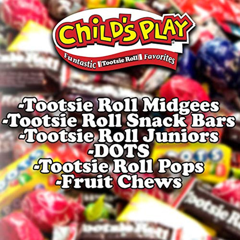Child'S Play Candy Favorites - Made in USA - 5 Pounds of Individually Wrapped Party Candy - Funtastic Variety Mix Bag - Peanut Free, Gluten Free (5 Pounds)