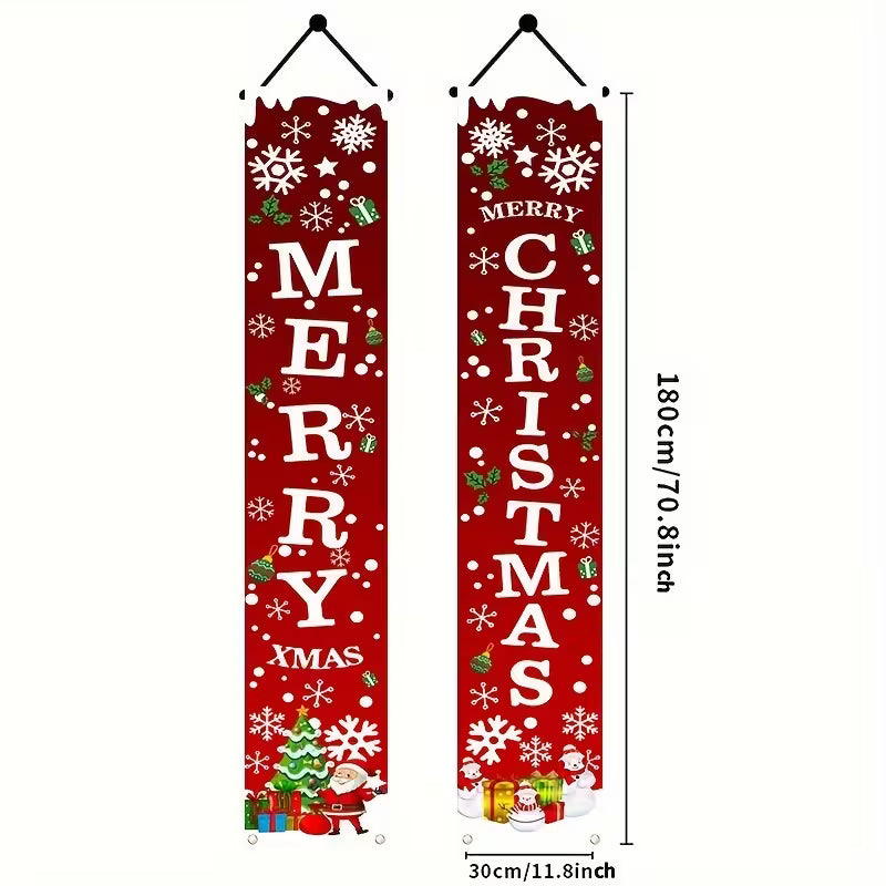 •	Festive Welcome™ Christmas Wall & Door Hanging