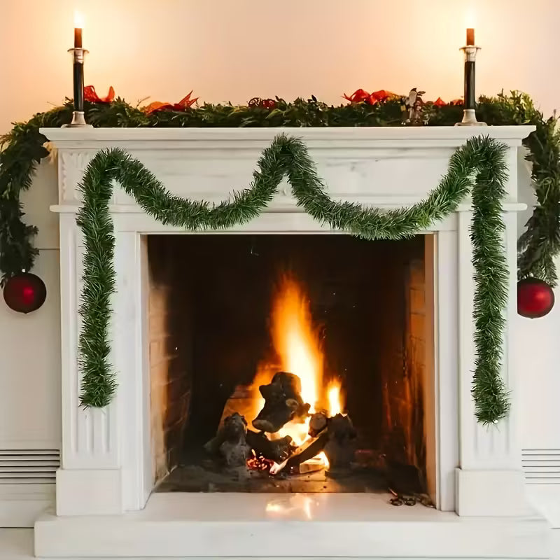 Christmas Snowflake Pine Garland (Copy)