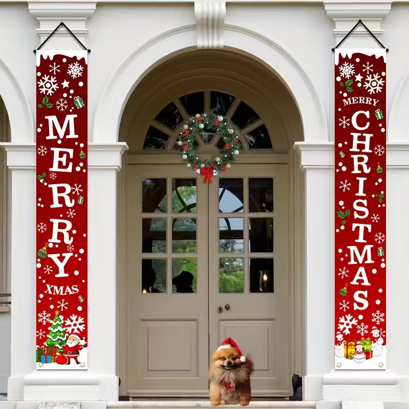 •	Festive Welcome™ Christmas Wall & Door Hanging