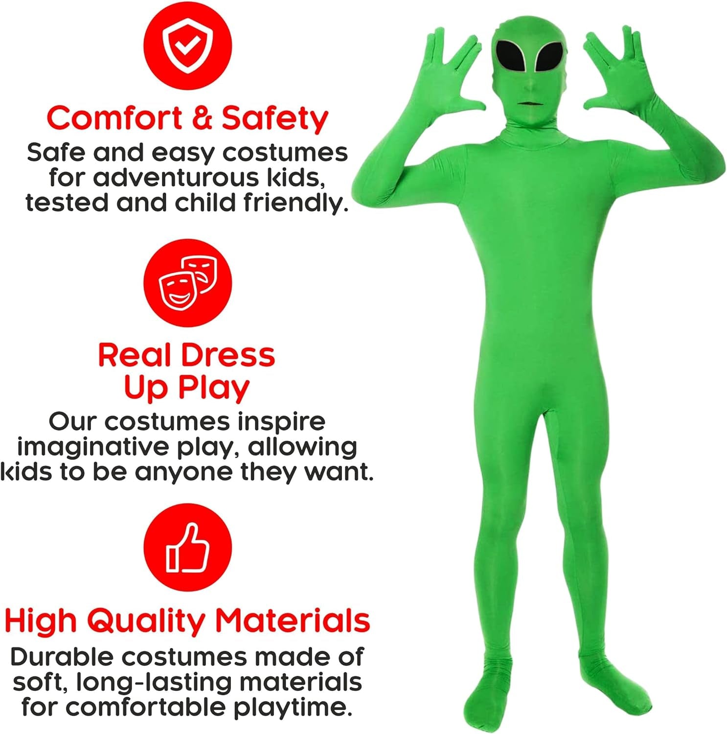 Alien Costume Kids, Green Alien Costumes for Boys, Boys Halloween Costume, Halloween Costumes for Kids