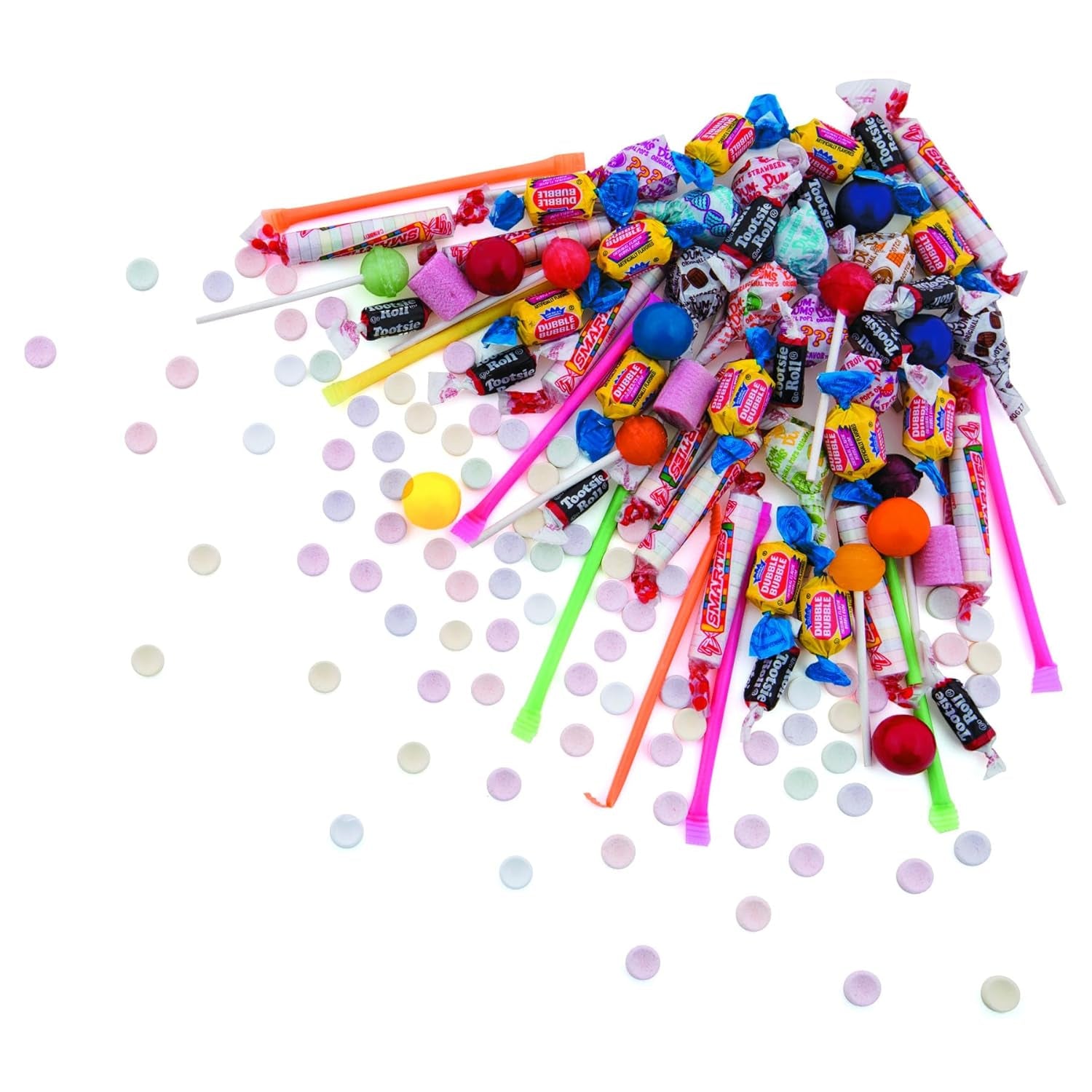 Bulk 1000 Piece Premium Candy Assortments, Individually Wrapped, Easter, Halloween, Birthdays, Festivals, Carnivals and Parades (Assorted)