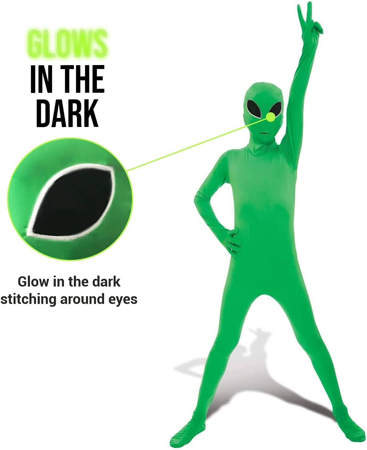 Alien Costume Kids, Green Alien Costumes for Boys, Boys Halloween Costume, Halloween Costumes for Kids