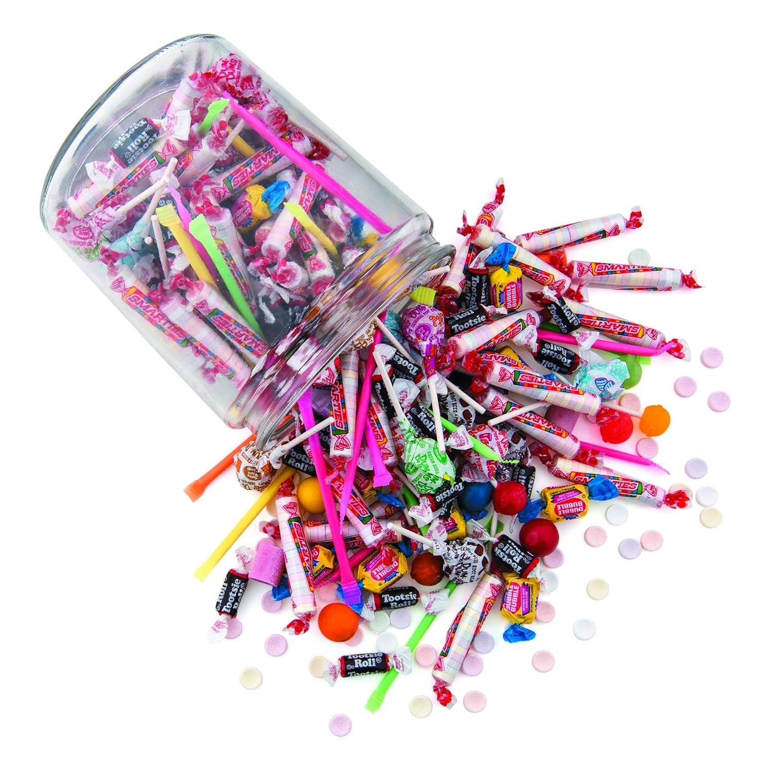 Bulk 1000 Piece Premium Candy Assortments, Individually Wrapped, Easter, Halloween, Birthdays, Festivals, Carnivals and Parades (Assorted)