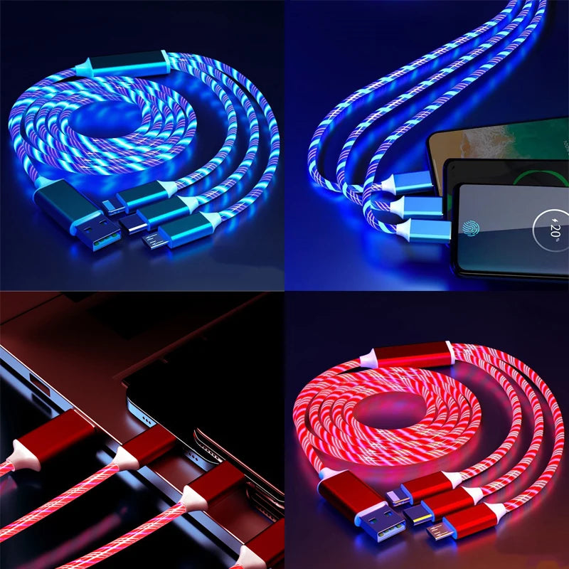 Luminous 3-in-1 Fast Charging Cable™