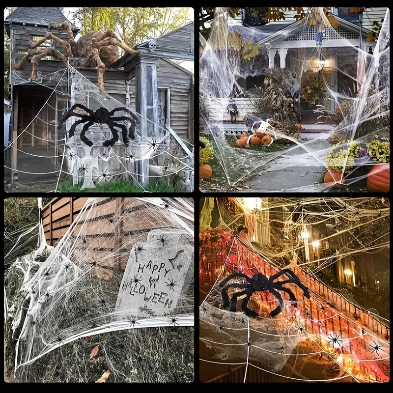 Creepy Crawly Spiders – Large Haunted House Décor