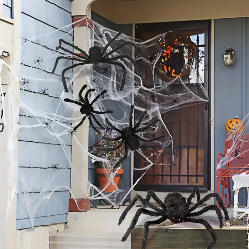 Creepy Crawly Spiders – Large Haunted House Décor