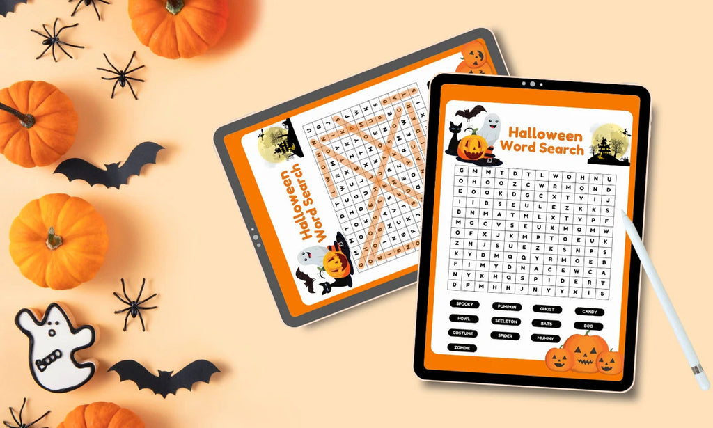 Halloween Word Search, Halloween Word Find for Kids, Printable Halloween Activity, Halloween Classroom Activity, Kids Halloween Word Search