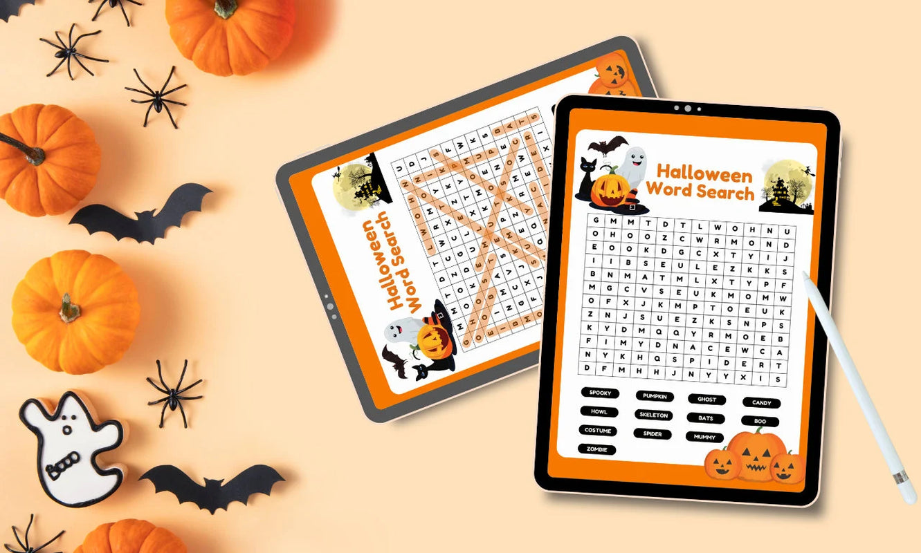 Halloween Word Search, Halloween Word Find for Kids, Printable Halloween Activity, Halloween Classroom Activity, Kids Halloween Word Search