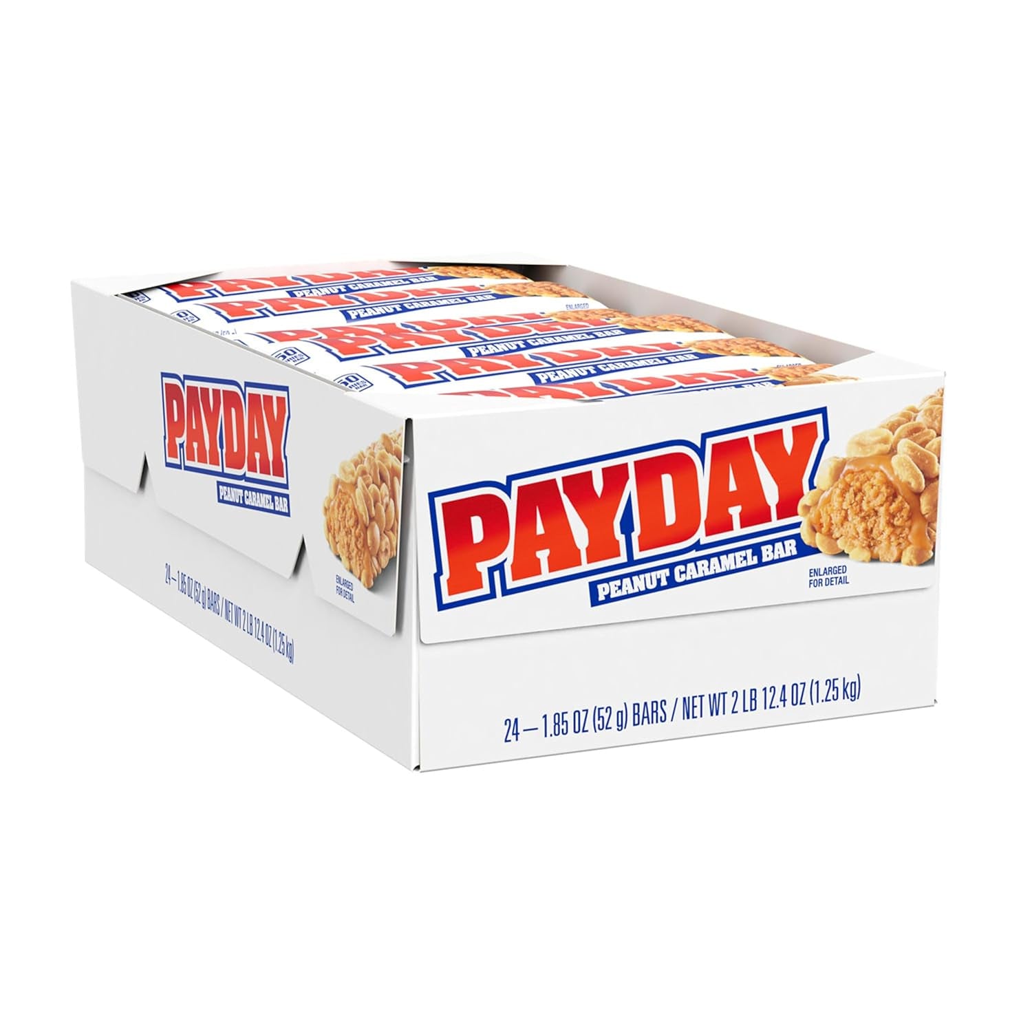 Peanut Caramel Candy Bars, 1.85 Oz (24 Count)
