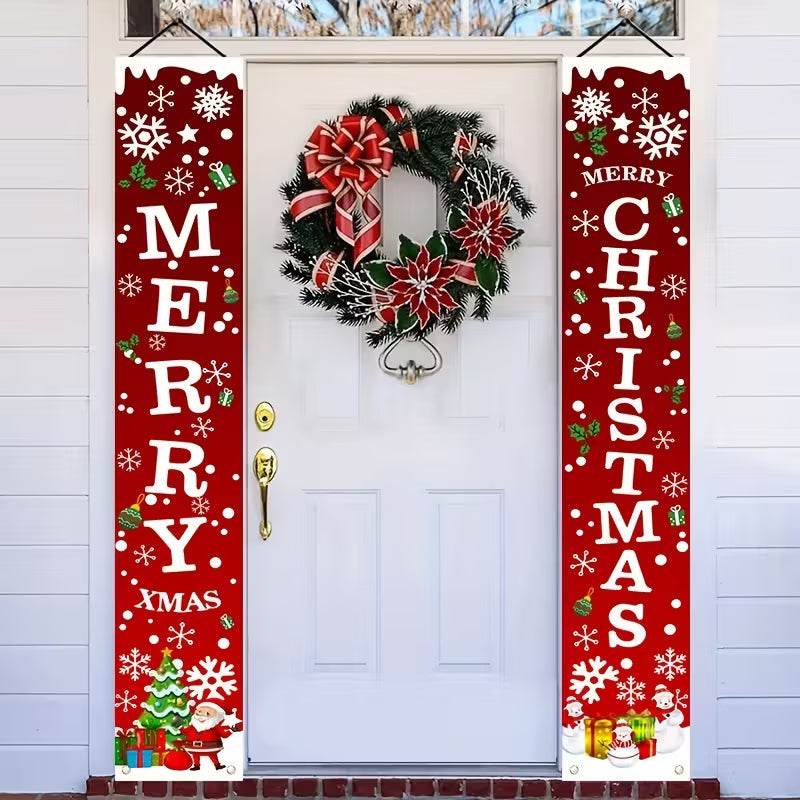 •	Festive Welcome™ Christmas Wall & Door Hanging