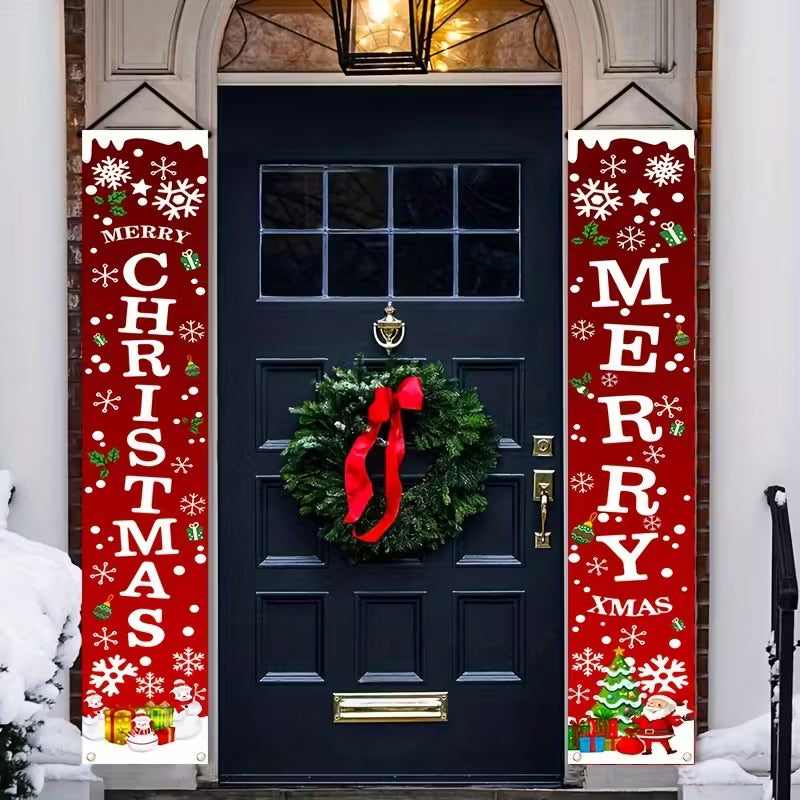 •	Festive Welcome™ Christmas Wall & Door Hanging